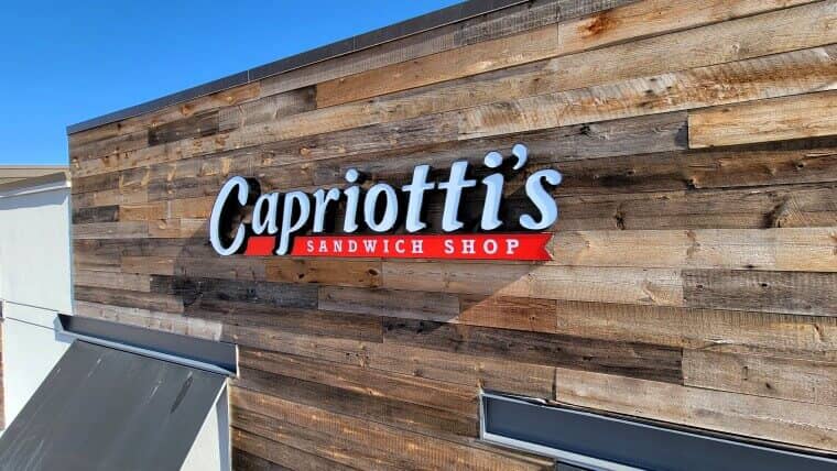 Custom channel letters and graphics